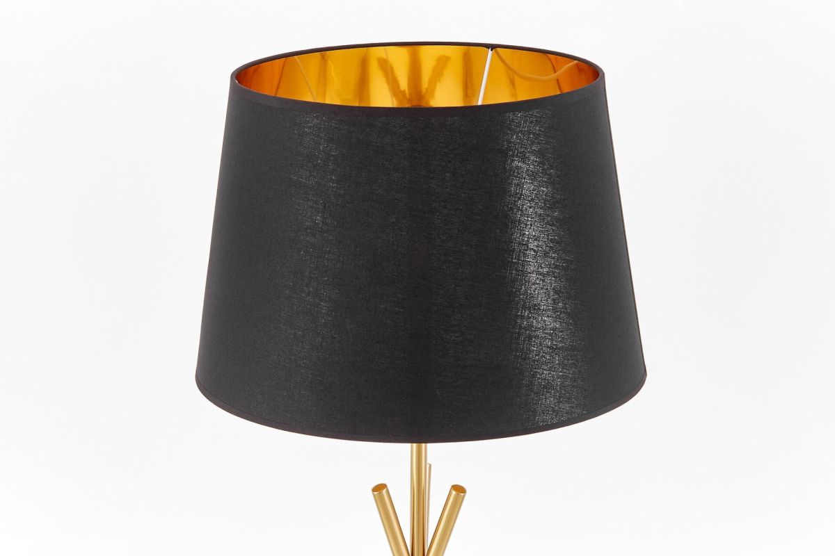 Торшер черный Lumina Deco Merino LDF 3120 BK+MD