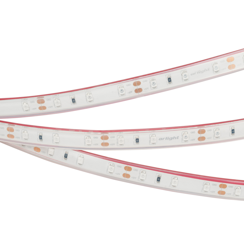 Светодиодная лента герметичная Arlight RTW-PGS-A60-11mm 12V Green (4.8 W/m, IP67, 2835, 5m) 013395(2)