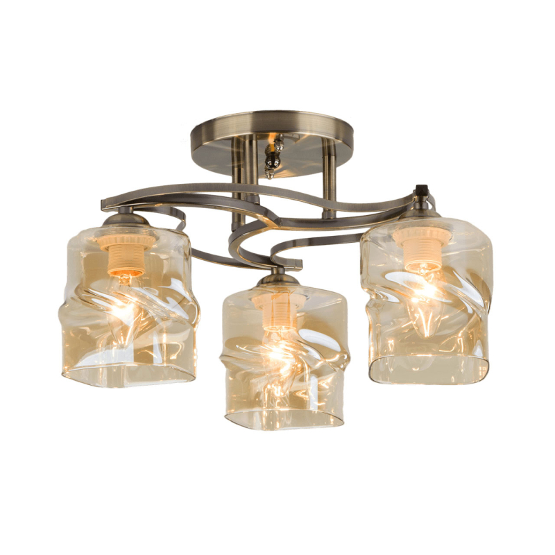 Потолочная люстра Eurosvet Brice 30158/3 античная бронза