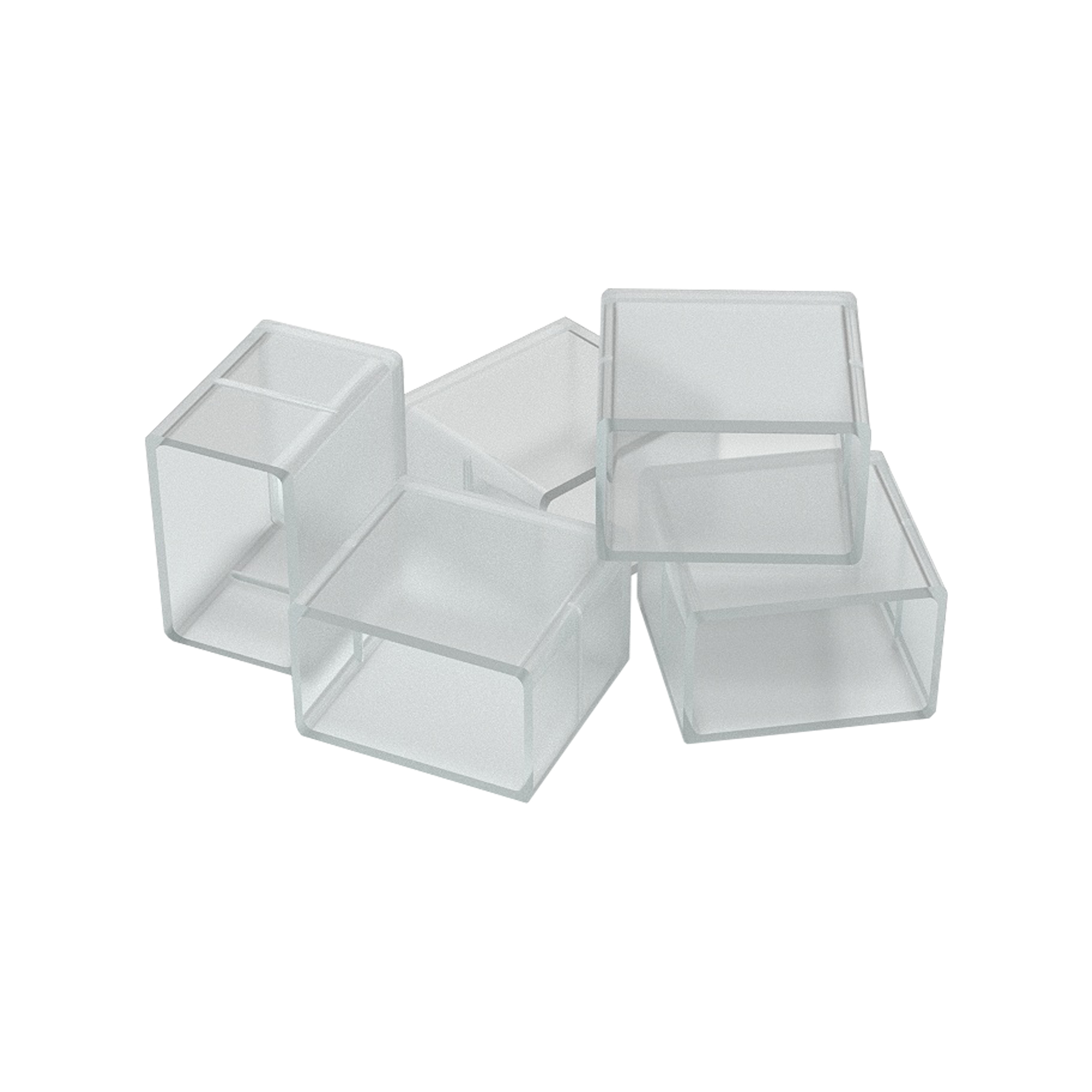 Комплект заглушек OGM для светодиодной ленты 220В чип 2835 60д/м 5шт AC-35