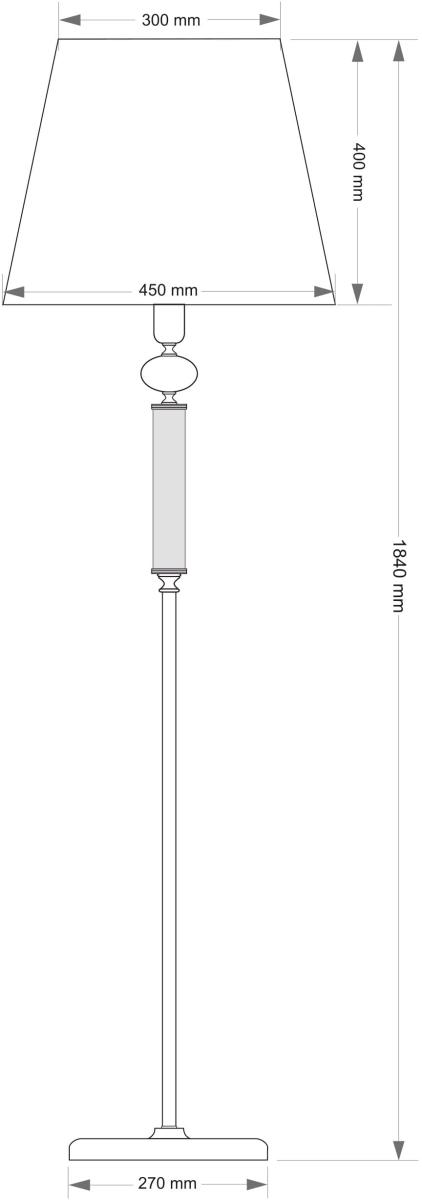 Торшер Kutek Rossano ROS-LS-1(Z/A)