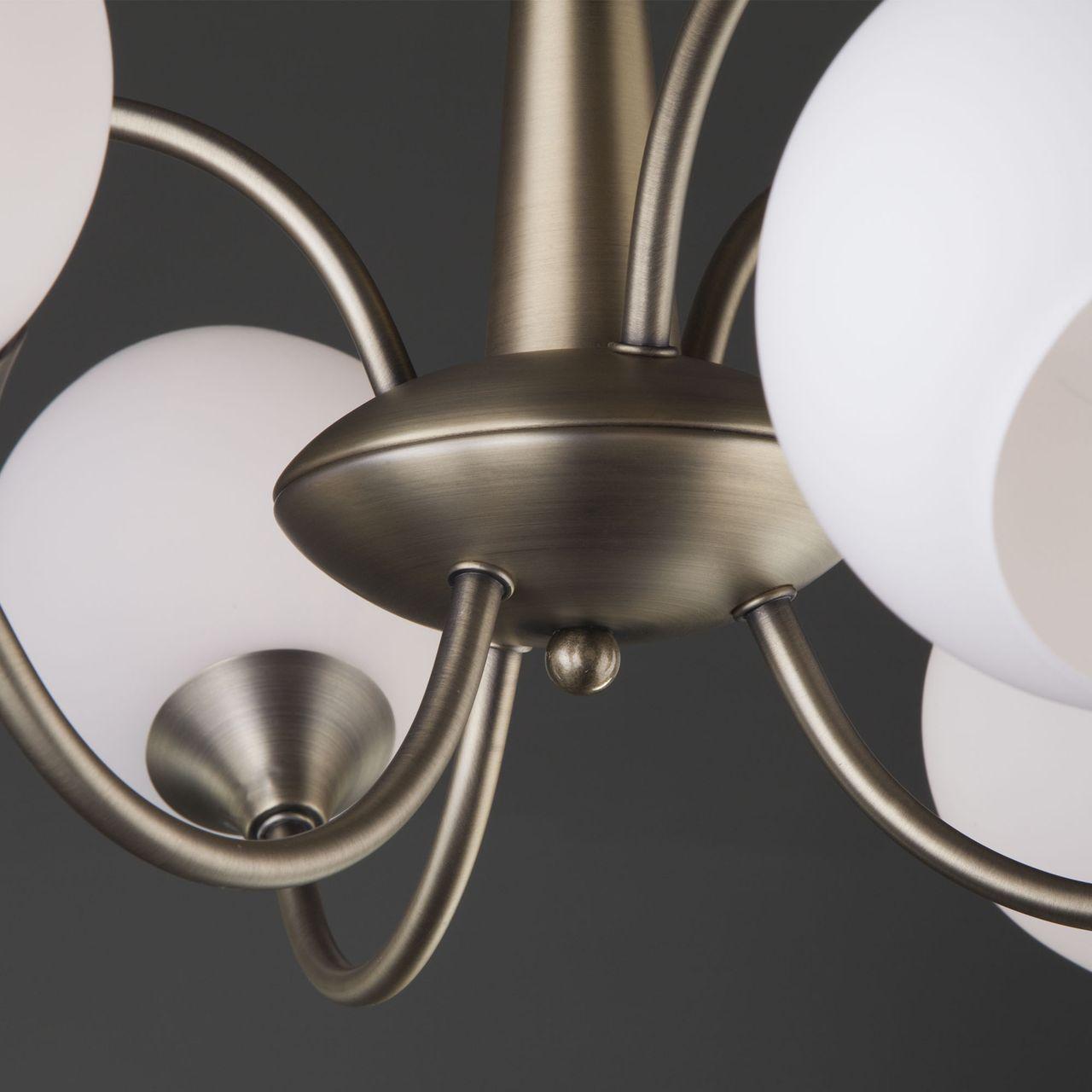 Подвесная люстра Eurosvet Nola 60071/6 античная бронза