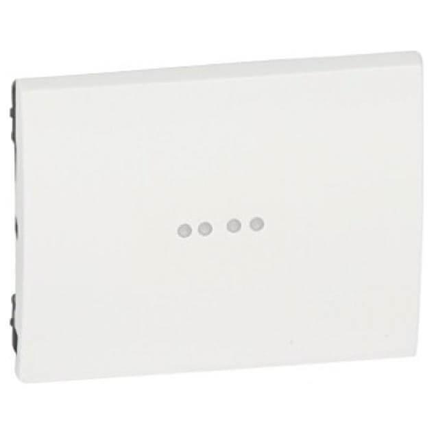Лицевая панель Legrand Galea Life выключателя с подсветкой белая 771034