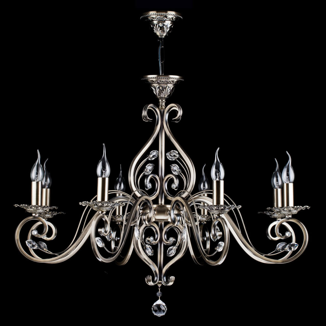 Подвесная люстра Maytoni Leaves RC109-PL-08-R