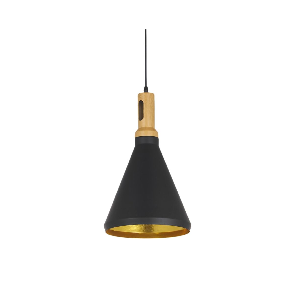 Подвесной светильник Lumina Deco Loffia LDP 7867 BK+GD