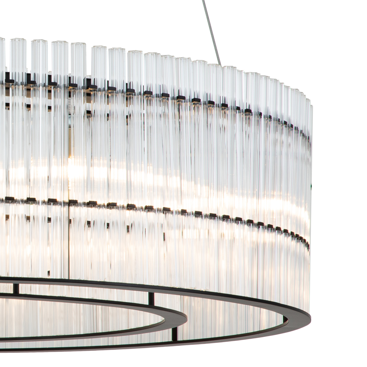 Подвесная люстра Delight Collection 771198 (KM1293P-8 black/clear)