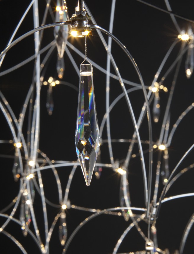 Подвесной светильник Delight Collection Lucciola 9176P/S silver