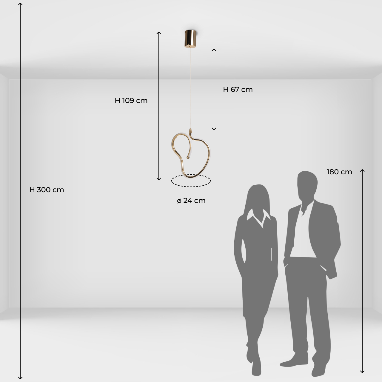 Подвесной светильник De Markt Аурих 108011001