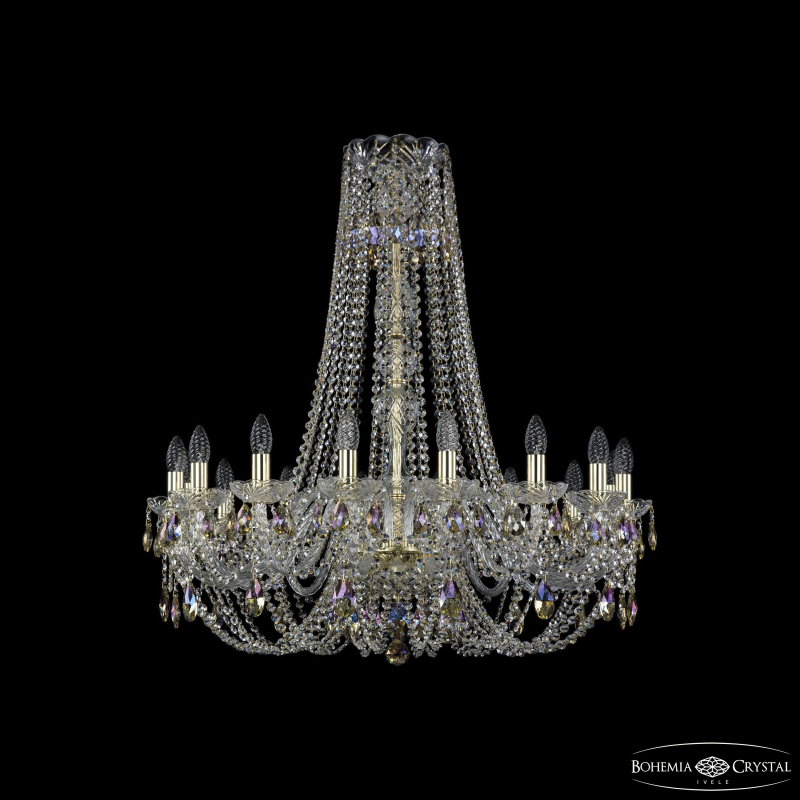Подвесная люстра Bohemia Ivele Crystal 1406/16/300/h-89 G K801