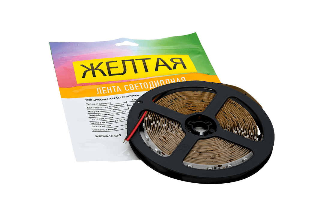 Светодиодная лента SWG SWG360-12-4.8-Y 000046