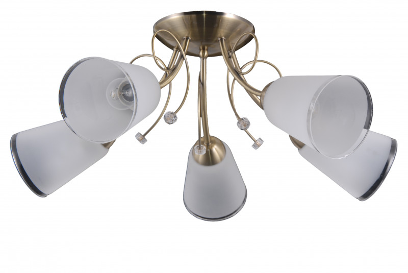 Люстра на штанге Natali Kovaltseva 76058/5C ANTIQUE