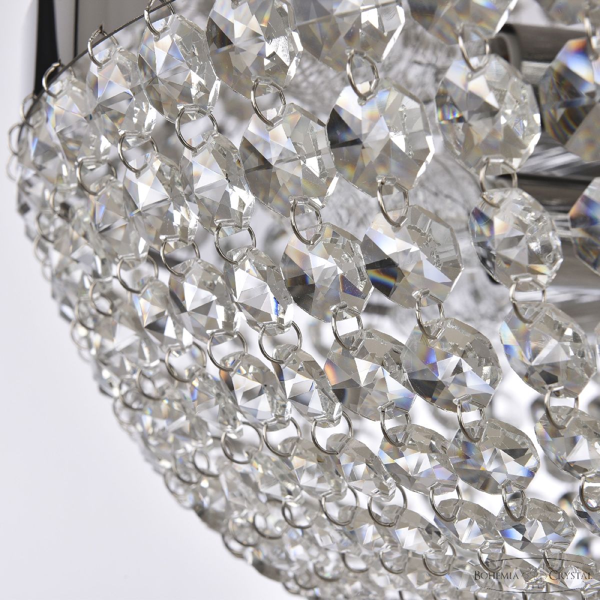 Потолочная люстра Bohemia Ivele Crystal 19291/45NZ/S Ni