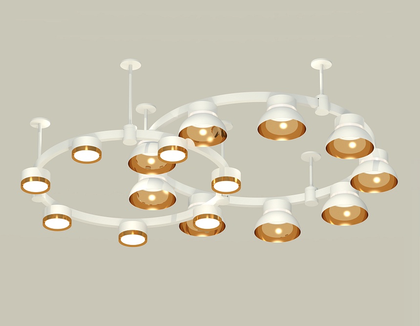 Комплект подвесного светильника Ambrella Light Techno Ring XR92211110 (A9221, A9226, C9241, C9236, N8144, N8124)