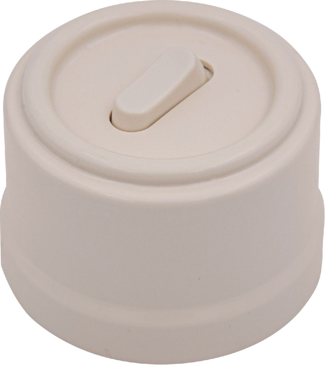 Выключатель одноклавишный перекрестный Bironi Лизетта B1-223-24