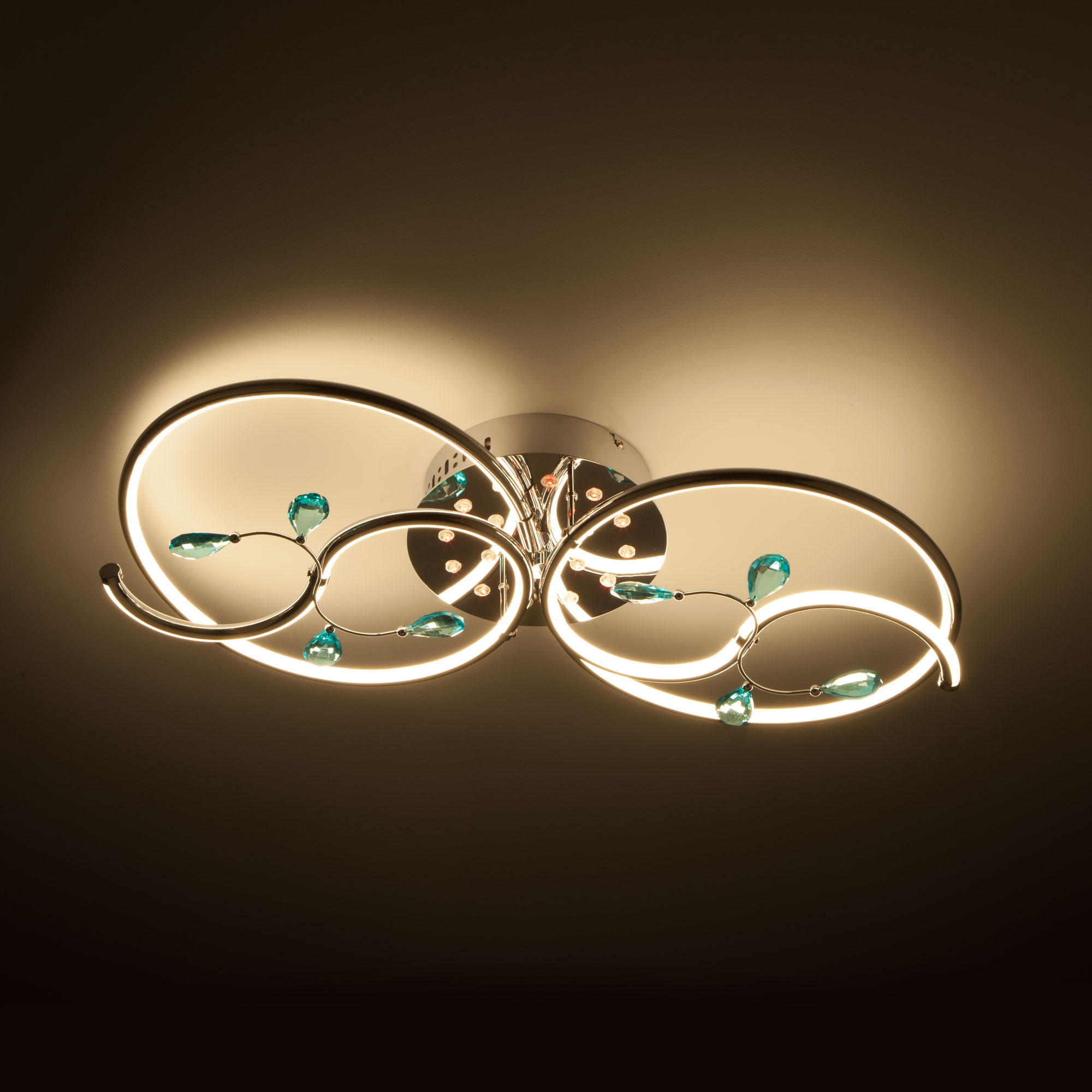 Потолочный светильник Eurosvet Venera 90131/2 хром в Москве