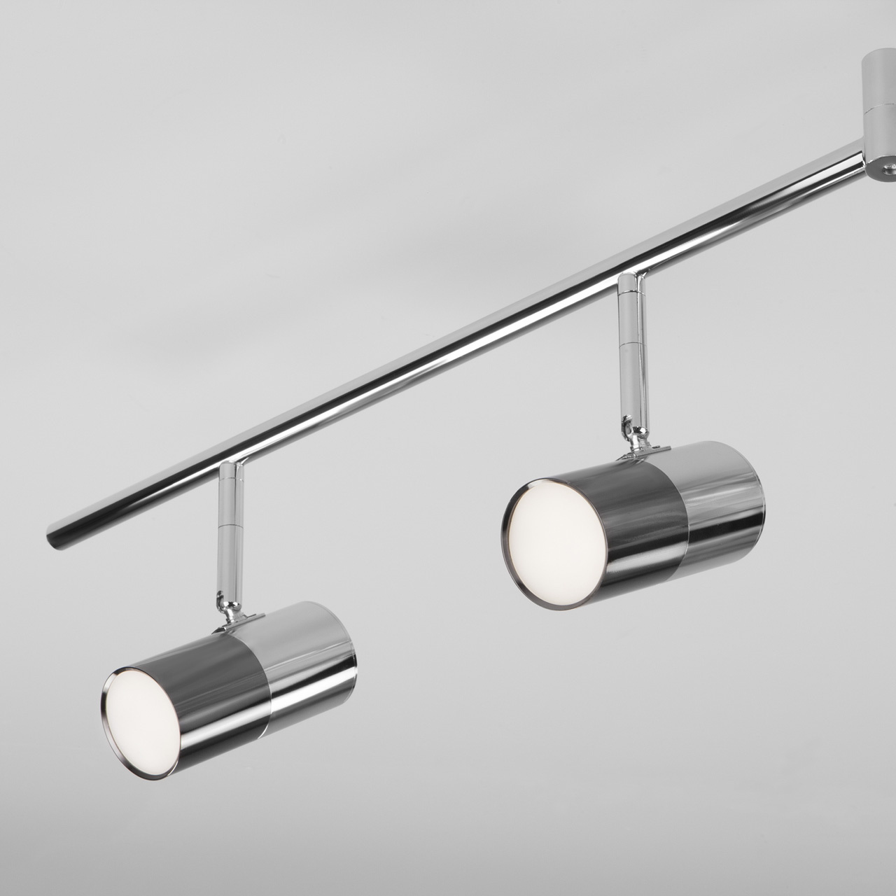 Светодиодный спот Eurosvet Mini Topper 20086/6 LED хром/черный жемчуг