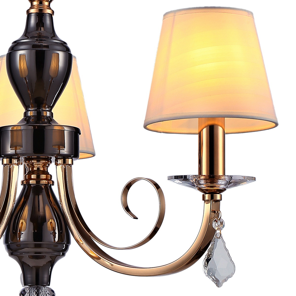 Подвесная люстра Illumico IL5272-3P-27 BK GD