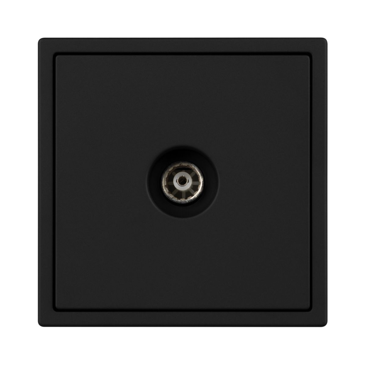 Механизм телевизионной розетки Arlight SCT-NOBE-MTV1-SFPL-BK (Черный оникс) 054293