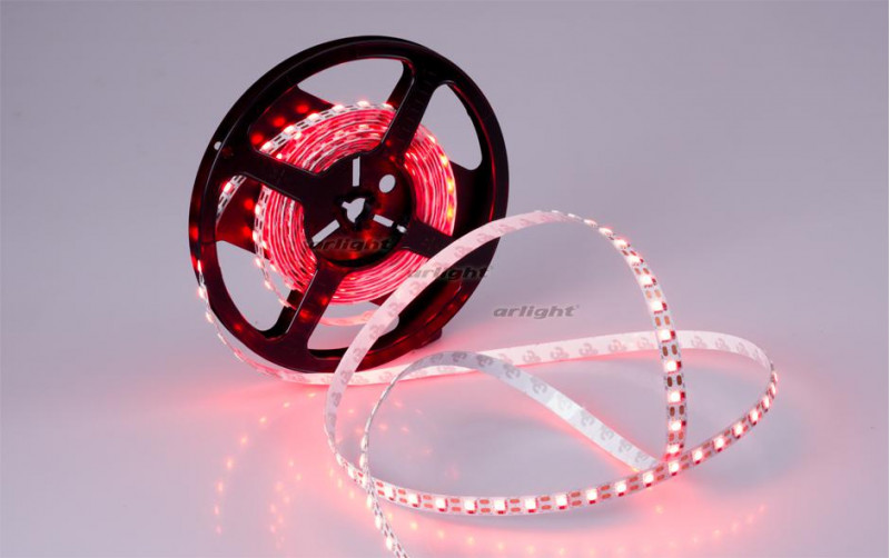 Светодиодная лента Arlight RT 2-5000 12V Cx1 Red 2x (5060, 360 LED, LUX) 011709