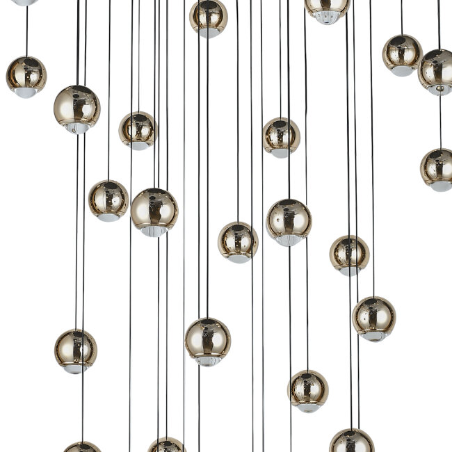 Подвесная люстра Lumien Hall Danay LH8027/36P-BK-SGD