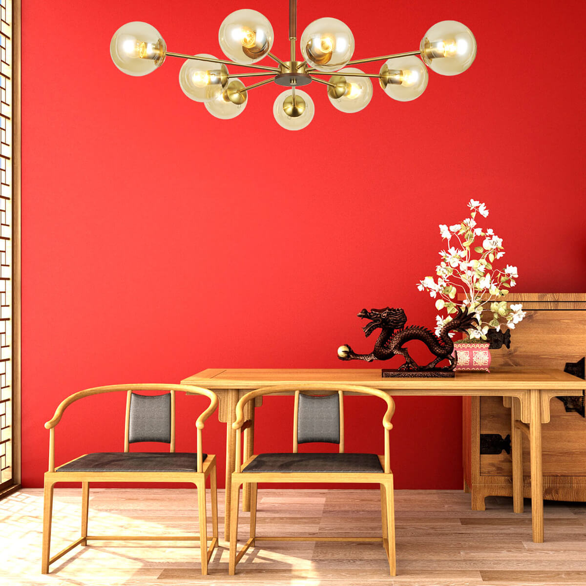 Люстра на штанге F-Promo Stiria 2738-9P