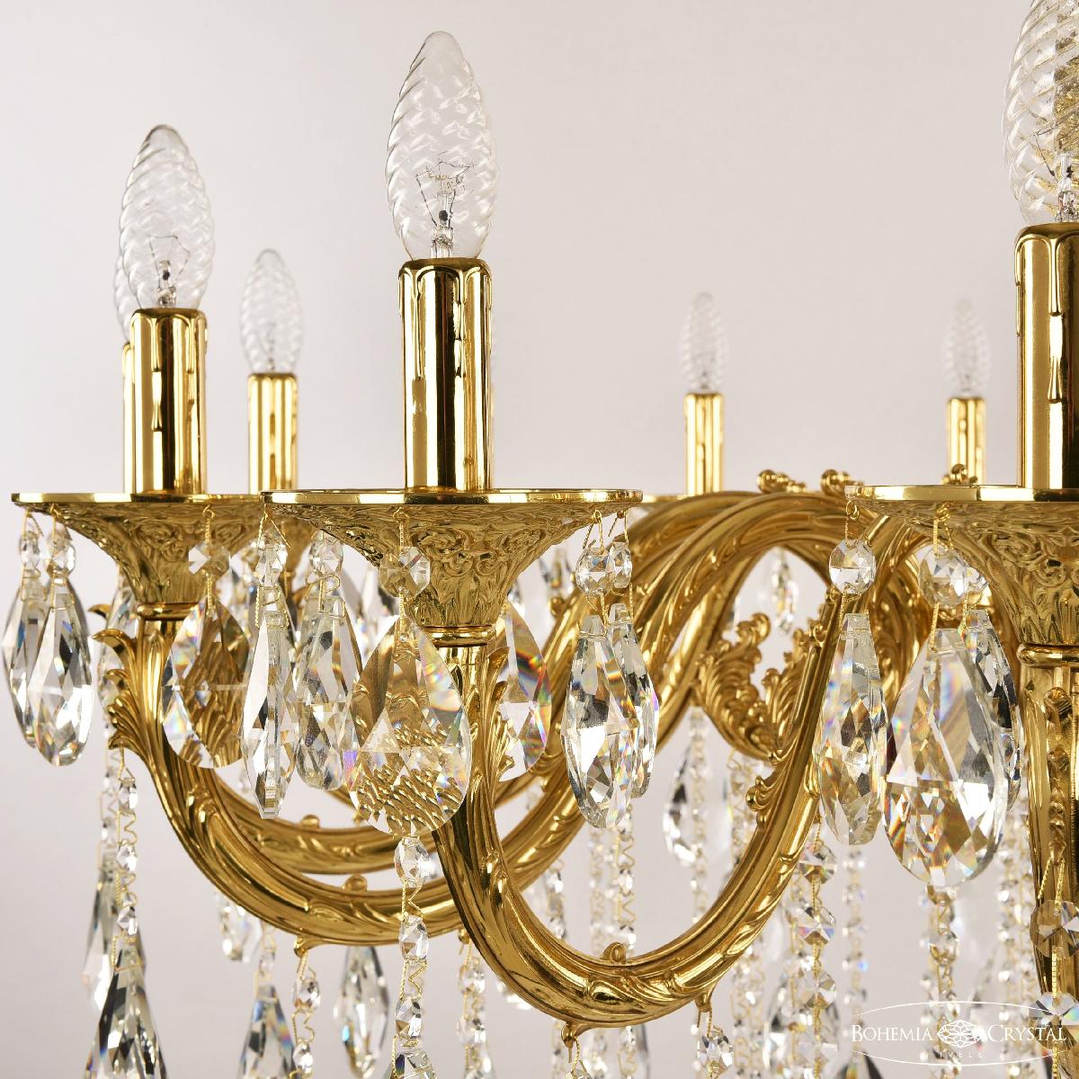 Подвесная люстра Bohemia Ivele Crystal Florence 71301/16/360 B G