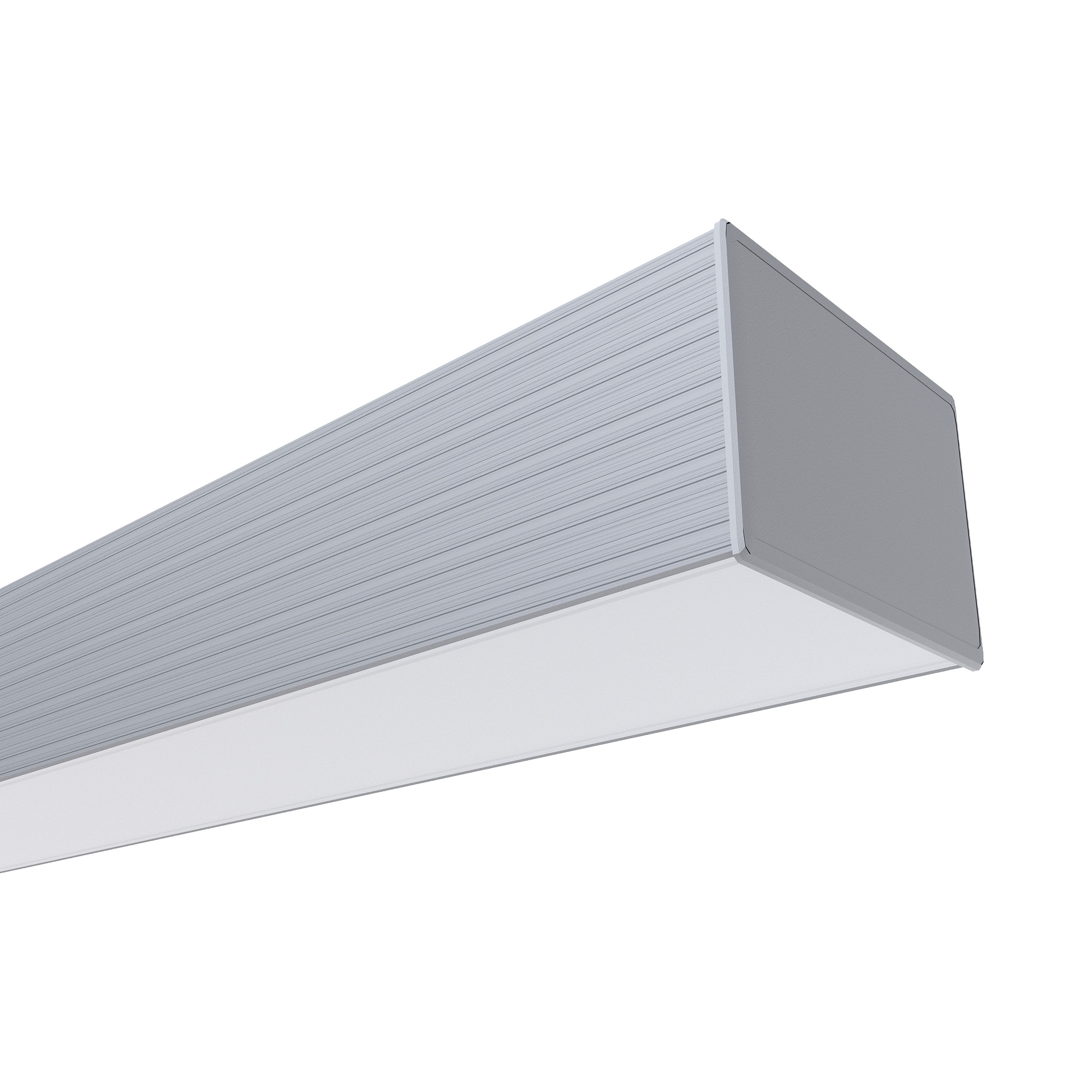 Профиль П-образный универсальный Apeyron ширина ленты до 40мм (рассеиватель, заглушки - 2шт) 08-24