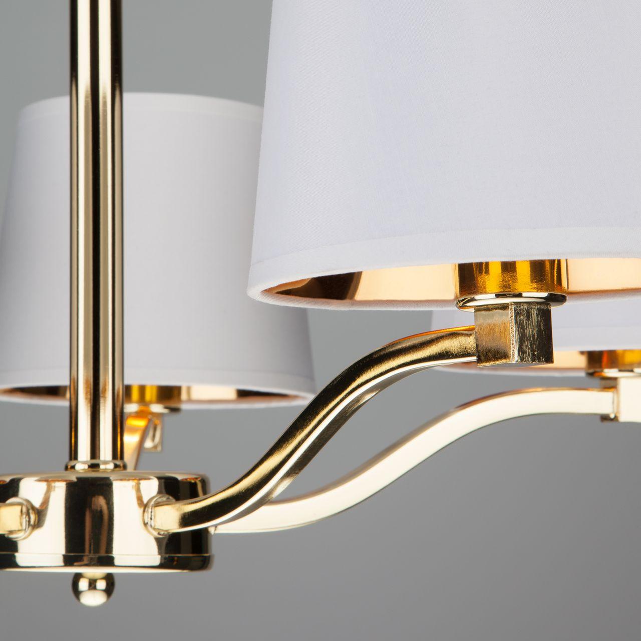 Подвесная люстра Eurosvet Felicia 70073/5 золото