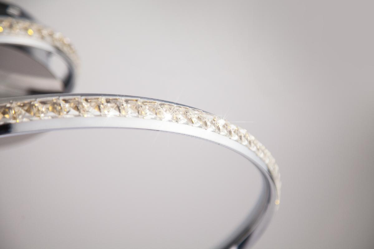 Потолочный светодиодный светильник Eurosvet Ilana 90045/1 хром