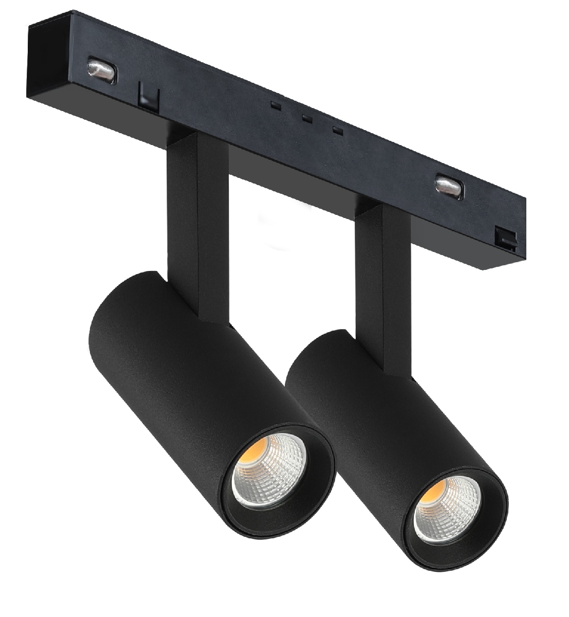 Трековый магнитный светильник iLedex Vision 4822-005-D34-16W-40DG-4000K-BK