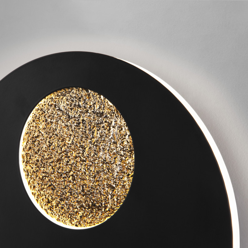 Бра Eurosvet 40150/1 LED черный /золото