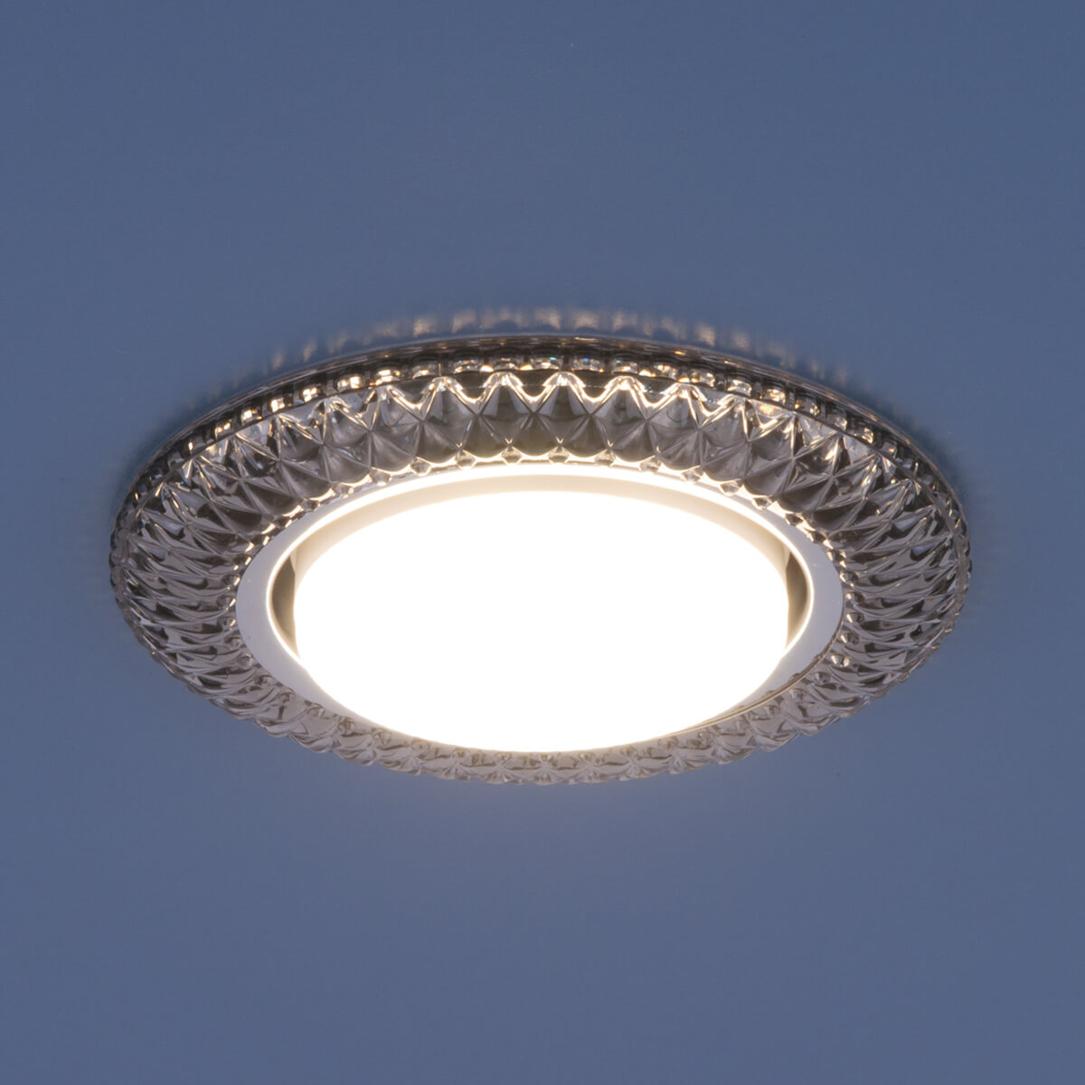 Встраиваемый светильник Elektrostandard 3020 GX53 SB дымчатый 4690389083273