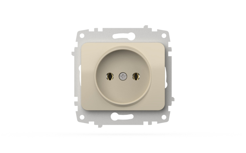 Розетка без заземления ELBI Jazz 607-010300-215