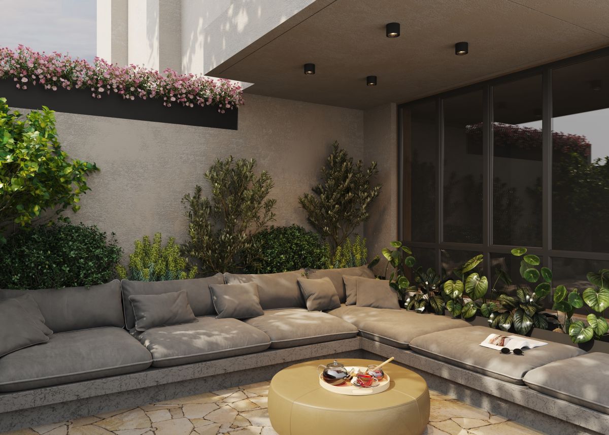 Уличный потолочный светильник Maytoni Lumina O498CL-L15B3K