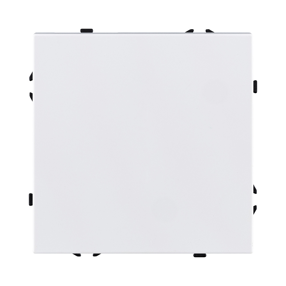 Выключатель кнопочный 1-клавишный 10А/250В, белый матовый Kollinger Eclipse EC-006WH