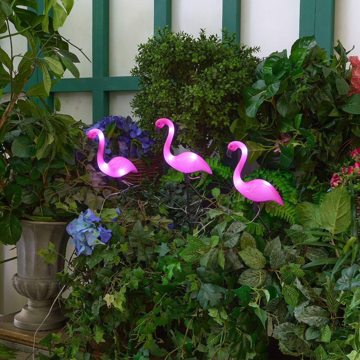 Садовый светильник на солнечной батарее (3 шт.) Uniel USL-S-833/PM530 FLAMINGO SET3 UL-00012698