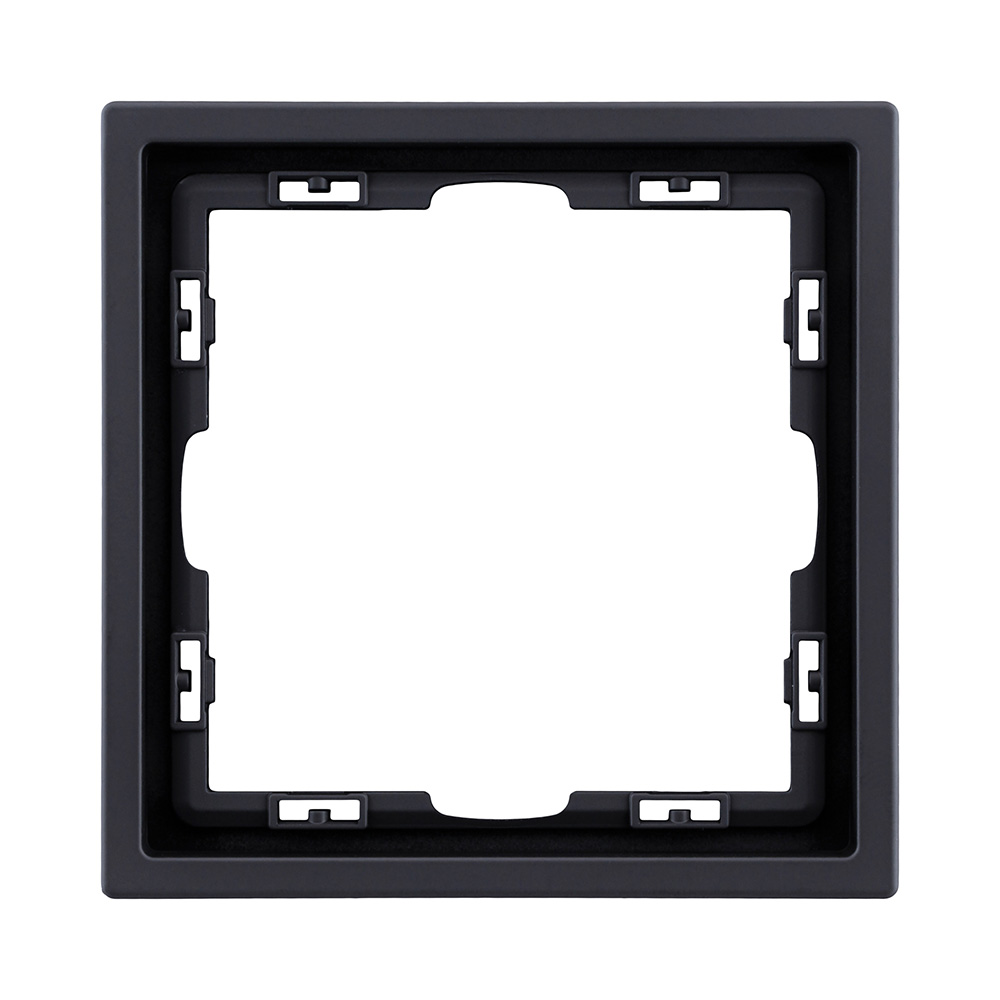 Рамка 1-постовая, черный матовый Kollinger Eclipse EC1BK