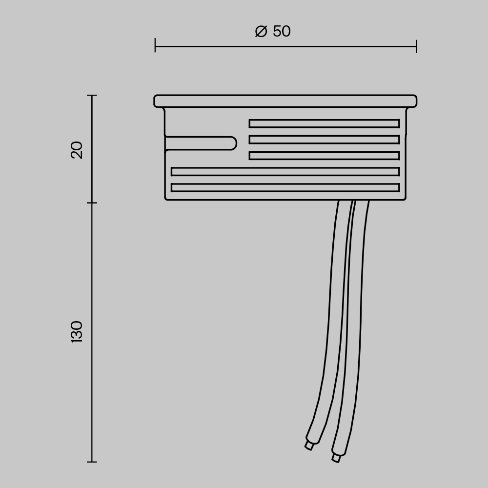 Светодиодный модуль Voltega Module LED 7W 2700K 7206