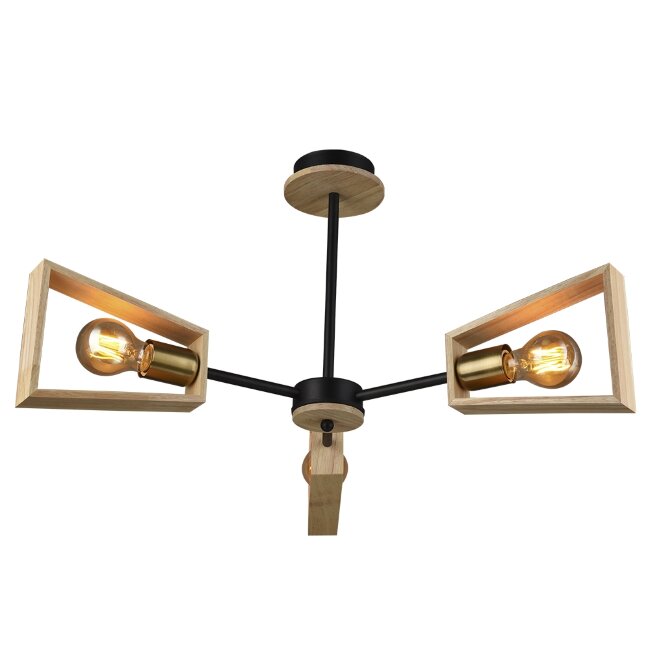 Люстра на штанге Wedo Light Klotild WD3522/3C-BK-AB