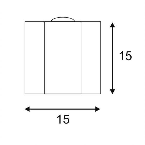 Уличный настенный светодиодный светильник SLV Out Beam Led Single 229684