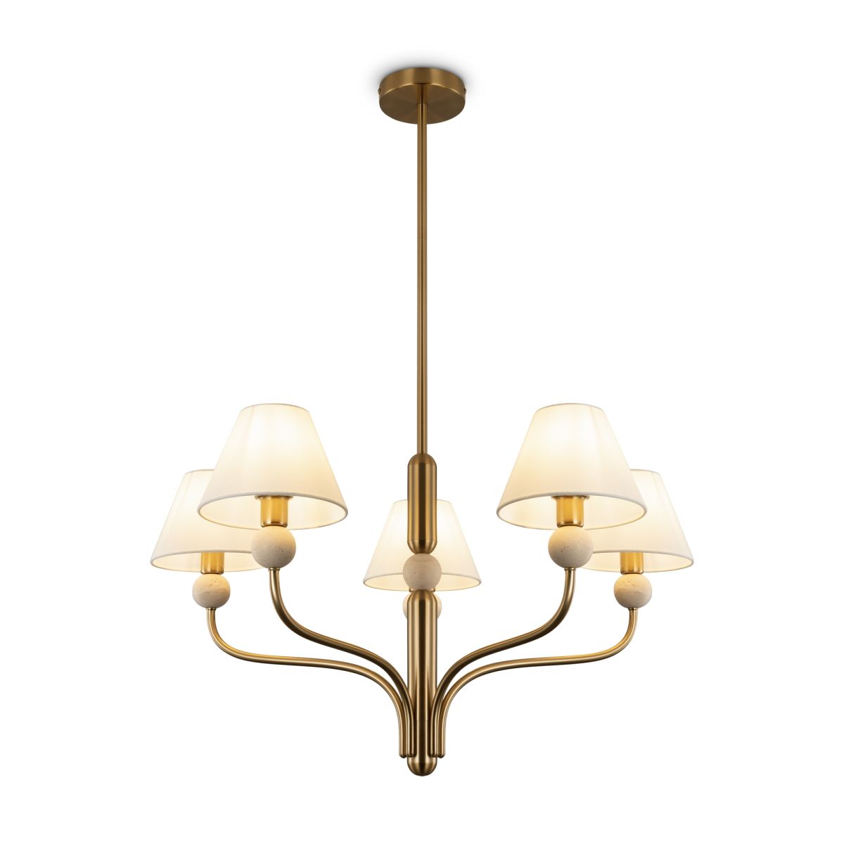 Люстра на штанге Freya Aurelia FR2058PL-05BS