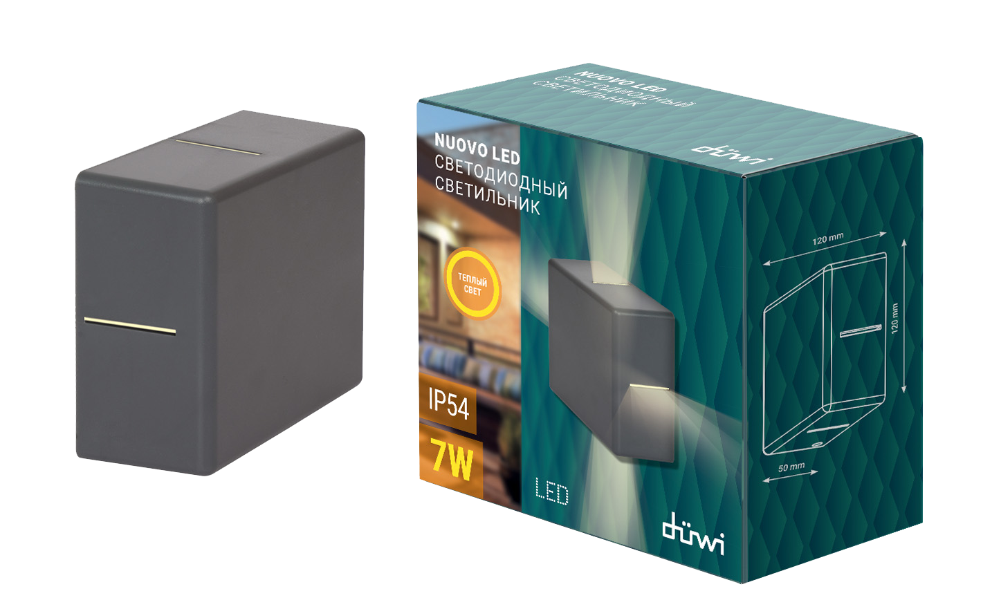 Настенный уличный светильник Duwi Nuovo led 24273 4