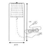 Настольная лампа Lucide Tina 78574/01/39