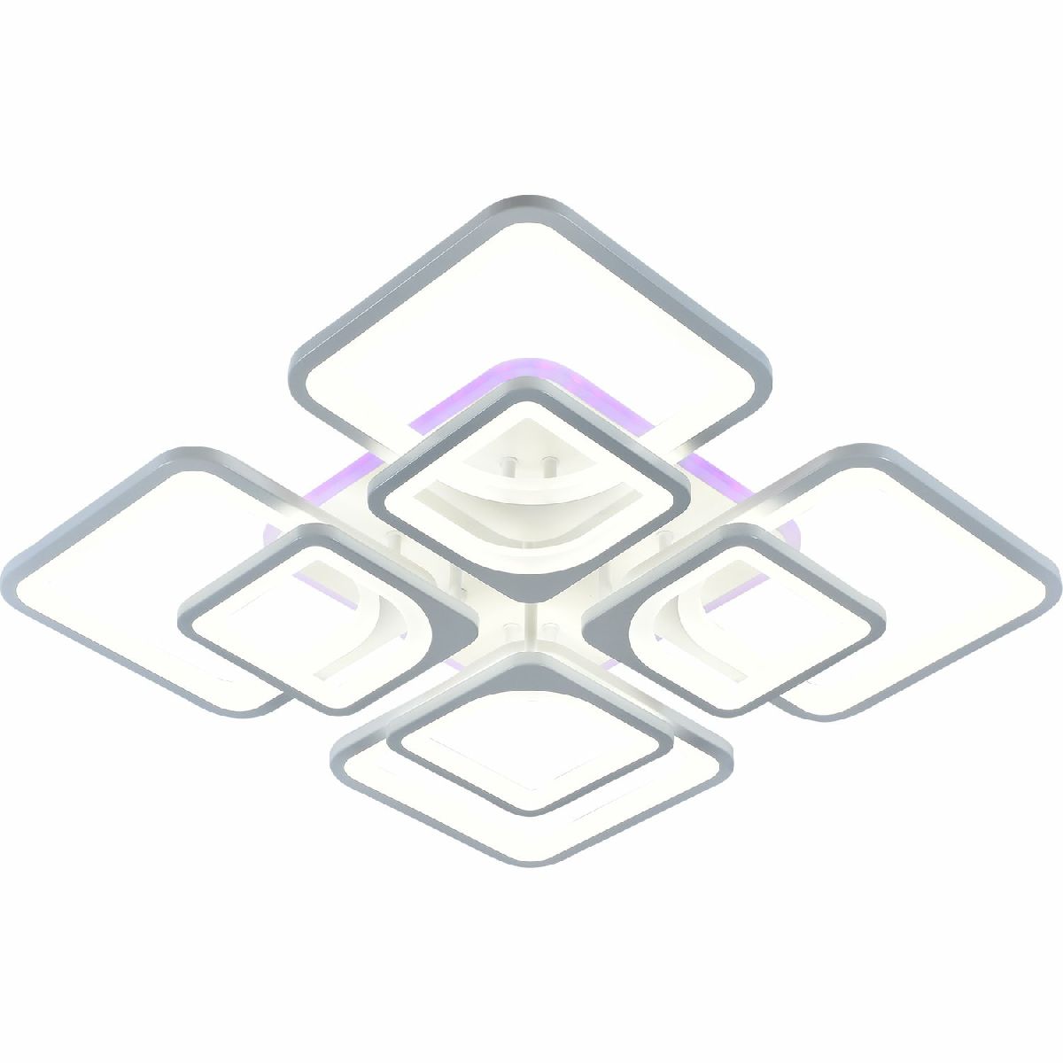 Потолочная люстра Reluce 11005-0.3-4+4RGB WH(RGB)