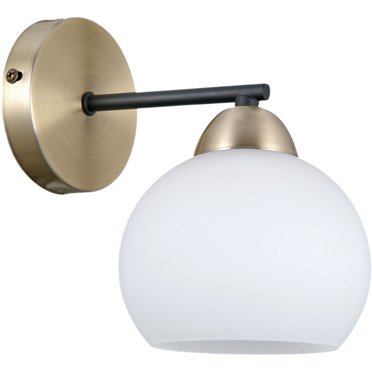 Бра шар Illumico IL0440-1WSQ-79 AB BK