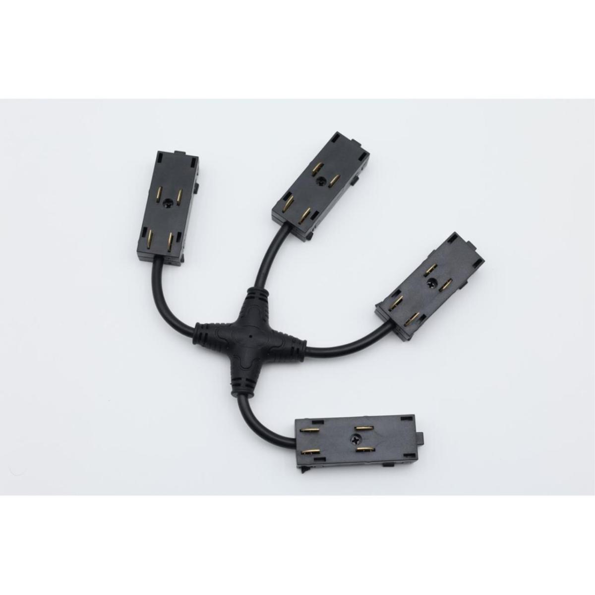 Коннектор питания Х-образный Aployt Magnetic track 220 APL.0280.00.05