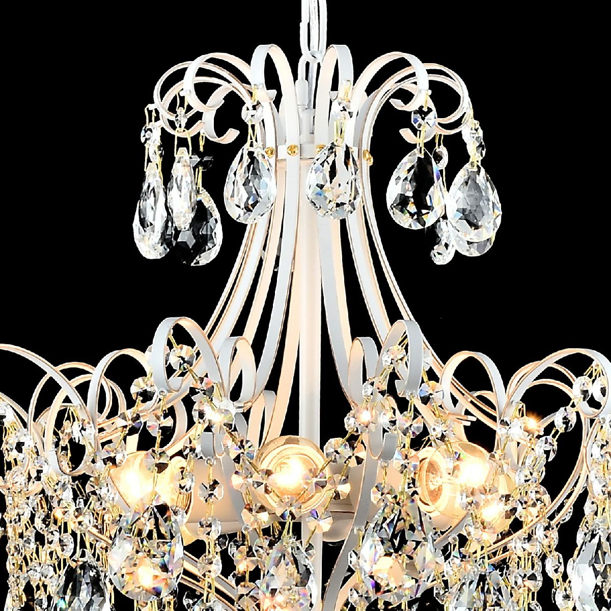 Подвесная люстра Reluce 04015-0.3-520 WH+GOLD PN