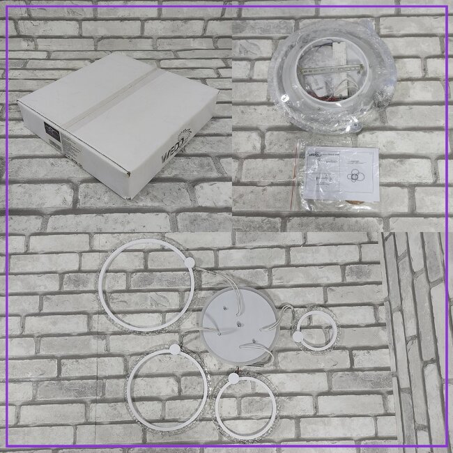 Потолочная люстра Wedo Light Fumane 75344.01.09.04RGB