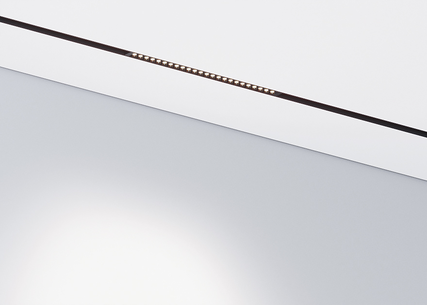 Трековый светильник Luminotti Slimline Flat Mask L.219.18.CCT.BK