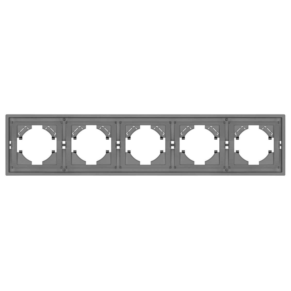 Рамка пластиковая на 5 постов Arlight FRM-TENDO-PL-5-GR 053853